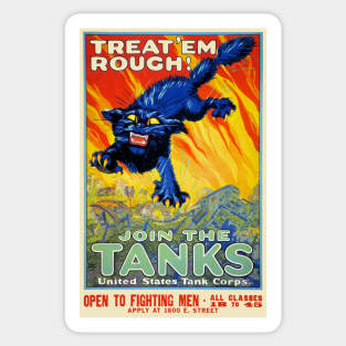 Join the Tanks Corp. Sticker